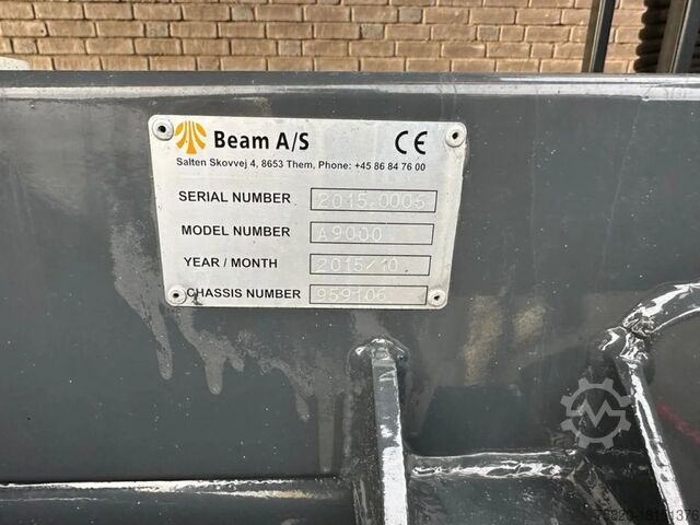 Balayeuse Mercedes-Benz Arocs 1824 4X2 BEAM A9000 SWEEPING TRUCK/ KEHRM...