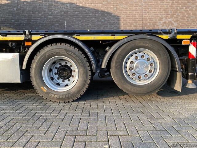 Vrachtwagen met kraan Scania R580 V8 8X2 + HIAB XS 544 E-8 HIPRO KRAAN/KRAN/...