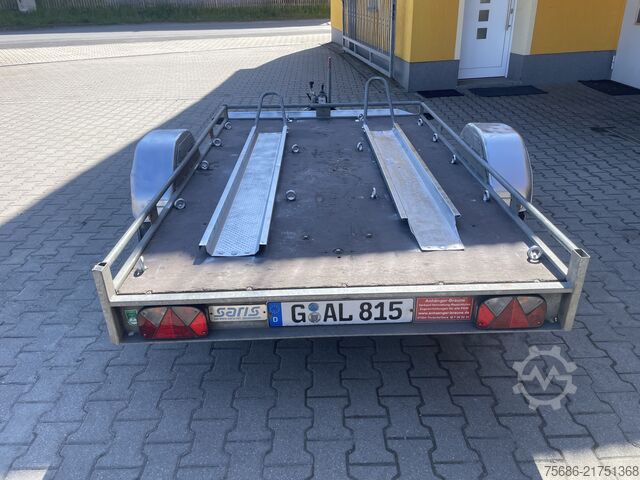 Reboque para motociclos SARIS Motorradtransporter Tieflader Einachser