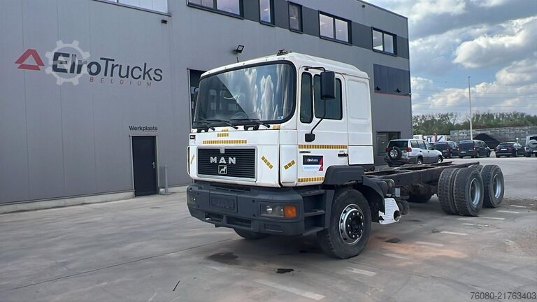 Șasiu cu cabină MAN 27.463 (FULL STEEL SUSP. / LAMES / BIG AXLE / G...