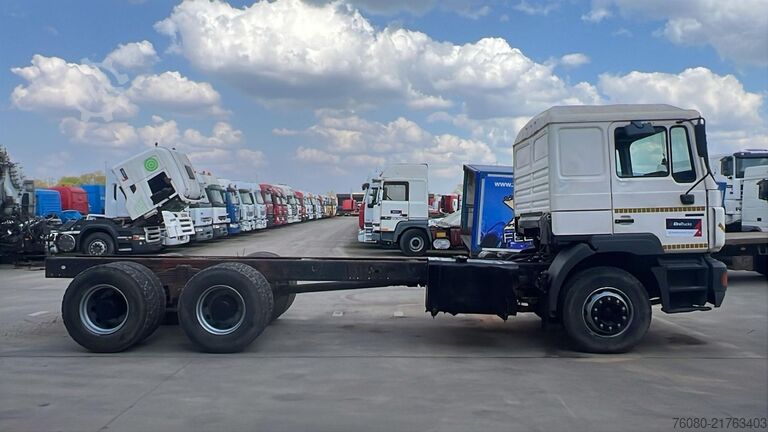 Șasiu cu cabină MAN 27.463 (FULL STEEL SUSP. / LAMES / BIG AXLE / G...