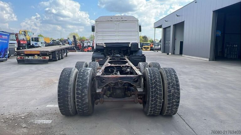 Șasiu cu cabină MAN 27.463 (FULL STEEL SUSP. / LAMES / BIG AXLE / G...