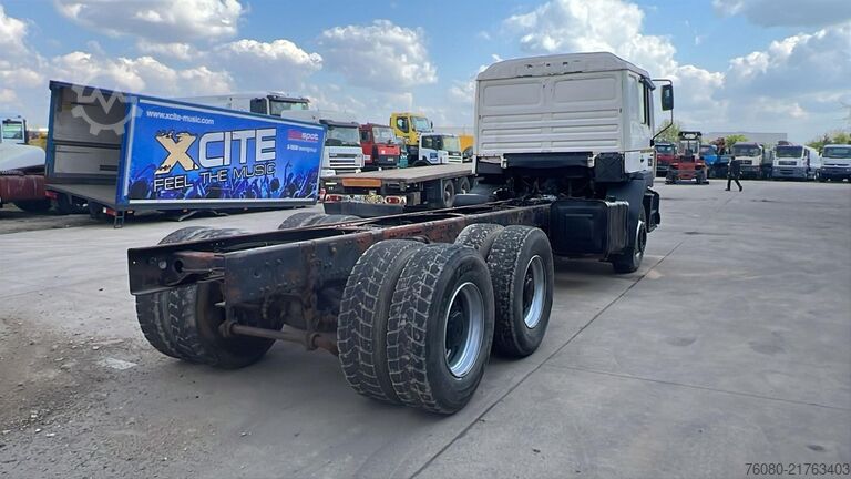 Șasiu cu cabină MAN 27.463 (FULL STEEL SUSP. / LAMES / BIG AXLE / G...