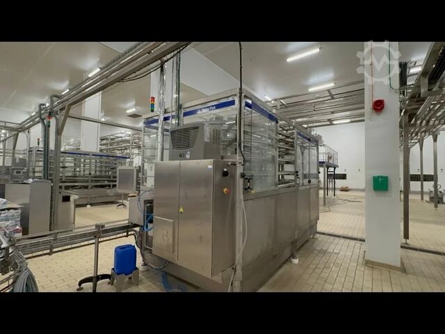 Gebruikte Tetra Pak A3 Speed 200 ml Prisma lijn voor UHT DOMINO A3/Speed V040