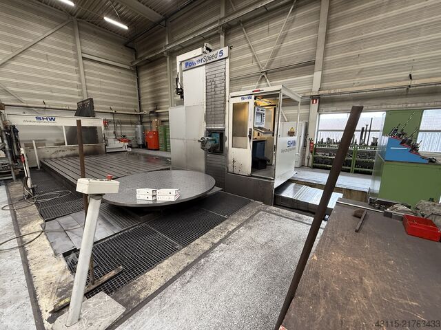 CNC-vloertype bedfreesmachine SHW PS 5 (Powerspeed 5)