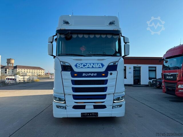Τυπική μονάδα τράκτορα SCANIA S500 * RETARDER * STANDKLIMA  * 2 X TANK*1. HAND