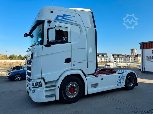 Τυπική μονάδα τράκτορα SCANIA S500 * RETARDER * STANDKLIMA  * 2 X TANK*1. HAND