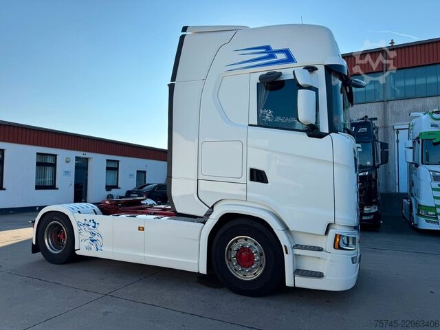 Τυπική μονάδα τράκτορα SCANIA S500 * RETARDER * STANDKLIMA  * 2 X TANK*1. HAND