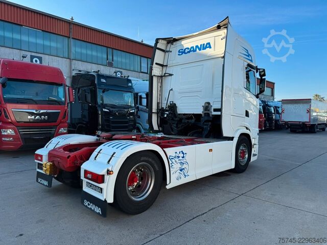 Τυπική μονάδα τράκτορα SCANIA S500 * RETARDER * STANDKLIMA  * 2 X TANK*1. HAND