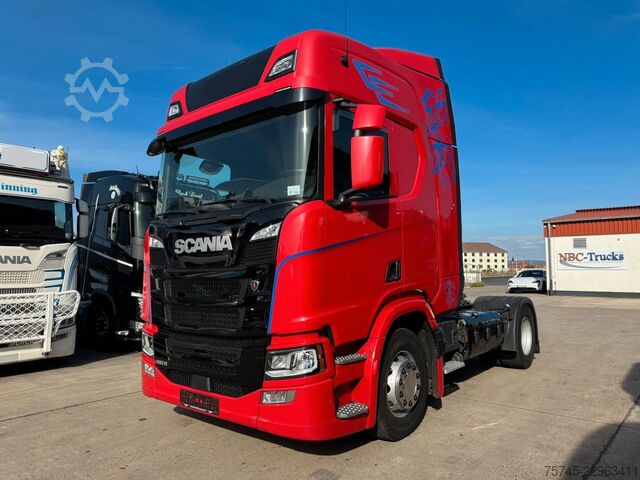 Τυπική μονάδα τράκτορα SCANIA R460 * STANDKLIMA * LEDER * 2 X TANK * 1. HAND *