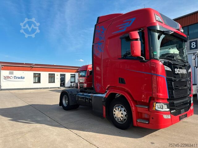 Τυπική μονάδα τράκτορα SCANIA R460 * STANDKLIMA * LEDER * 2 X TANK * 1. HAND *