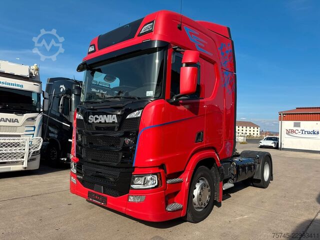 Τυπική μονάδα τράκτορα SCANIA R460 * STANDKLIMA * LEDER * 2 X TANK * 1. HAND *