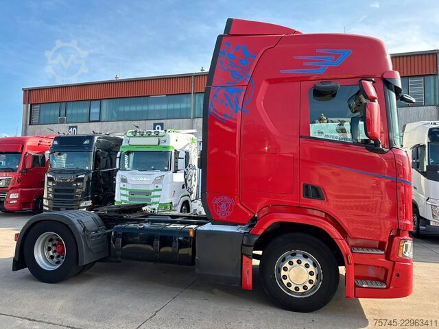 Τυπική μονάδα τράκτορα SCANIA R460 * STANDKLIMA * LEDER * 2 X TANK * 1. HAND *