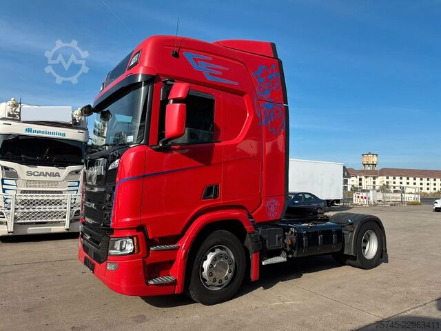 Τυπική μονάδα τράκτορα SCANIA R460 * STANDKLIMA * LEDER * 2 X TANK * 1. HAND *