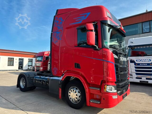Τυπική μονάδα τράκτορα SCANIA R460 * STANDKLIMA * LEDER * 2 X TANK * 1. HAND *