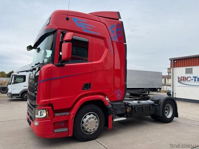 Τυπική μονάδα τράκτορα SCANIA R 460 * STANDKLIM* LEDER * 2 X TANK * 1. HAND *