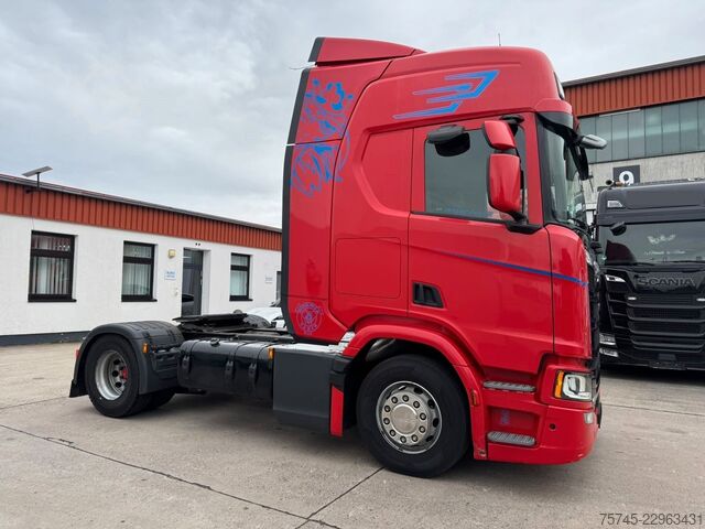 Τυπική μονάδα τράκτορα SCANIA R 460 * STANDKLIM* LEDER * 2 X TANK * 1. HAND *