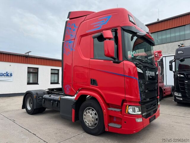 Τυπική μονάδα τράκτορα SCANIA R 460 * STANDKLIM* LEDER * 2 X TANK * 1. HAND *
