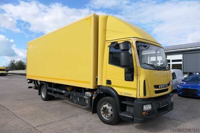 Φορτηγό κουτί (κουρμπαριστό) iveco EuroCargo ML 120 E 28 AHK LBW