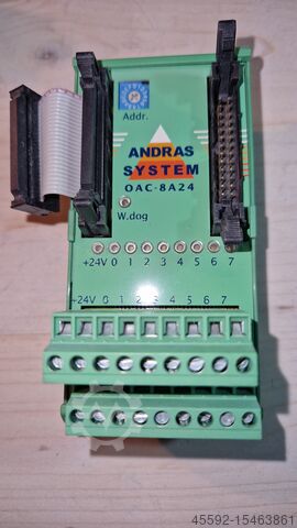Control system Andras-Steuerungssysteme Ausgangsmodul OAC-8 A 24