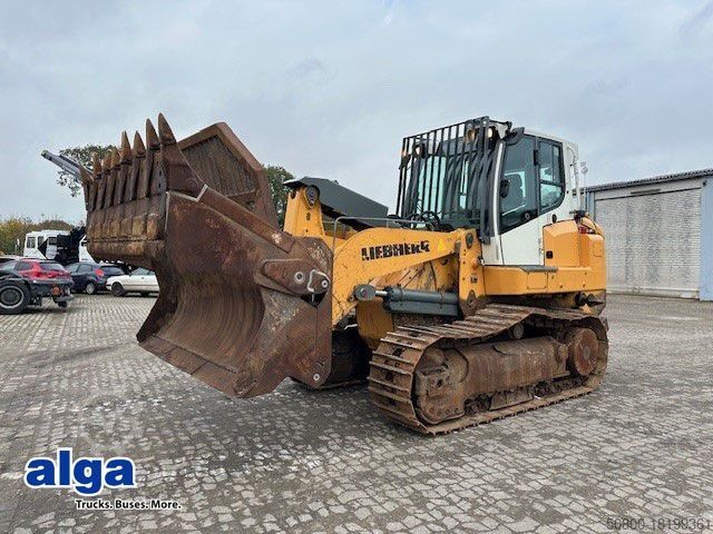 Road roller LIEBHERR LR 636, Laderaupe, 4+1 Schaufel, Klima, Kamera