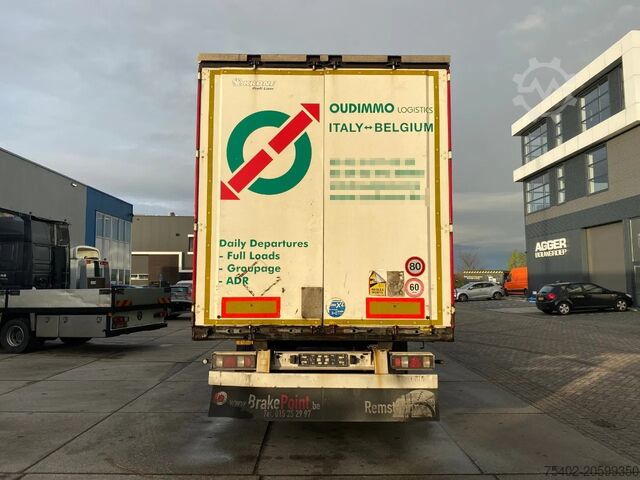 Skjutbara presenningar Krone SD / Tautliner / BPW + Disc