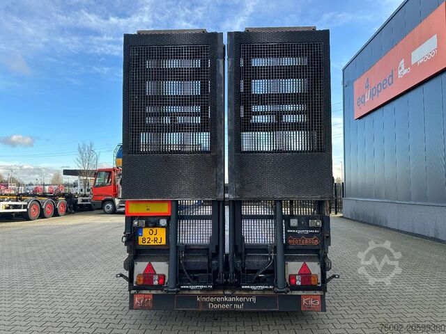 Låglastare Nooteboom MCO-48-03V 3-axle lowloader / 3x hydraulic stee...