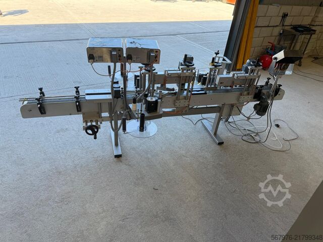 Equipamento de rotulagem EME Series 2000 / 4000 Twin-Head Labeller