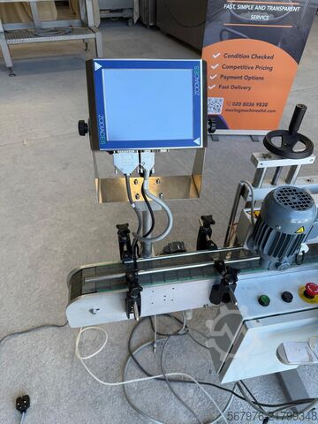 Equipamento de rotulagem EME Series 2000 / 4000 Twin-Head Labeller