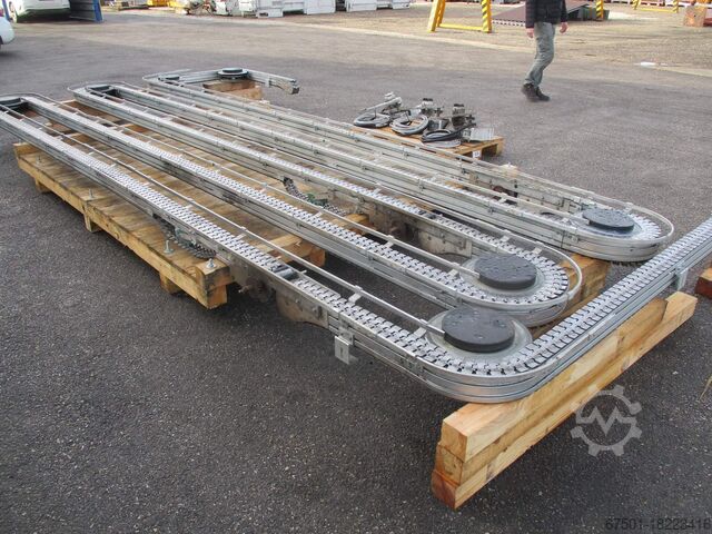 Aluminium transportsystemen INOX transportband Magris Kettenfoerdersystem (3079)