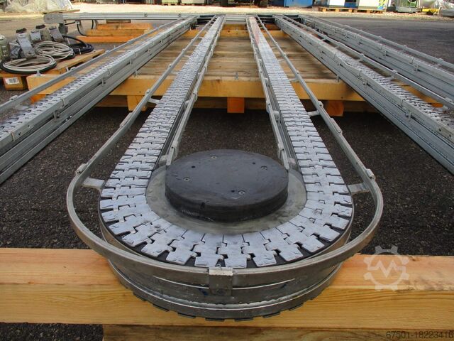 Aluminium transportsystemen INOX transportband Magris Kettenfoerdersystem (3079)
