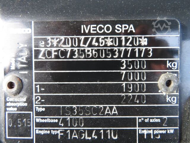 Van Iveco DAILY 35 S 16 HI MATIC