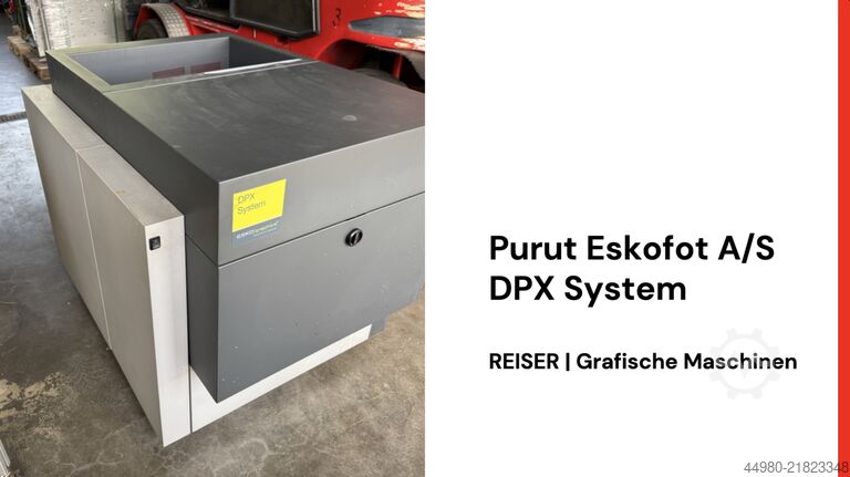 CTP-belichter (computer-til-plade belysningsenhed) Purup-Eskofot DPX-System