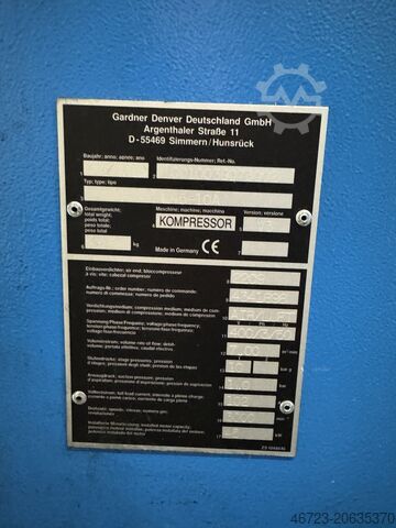 Schroefcompressor GARDNER DENVER Comp Air L45-10AV3