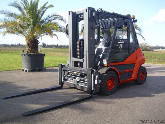 Carretilla elevadora Linde H60D-01-X396 TRIPLEX - ZVG/SS - KABINE/H