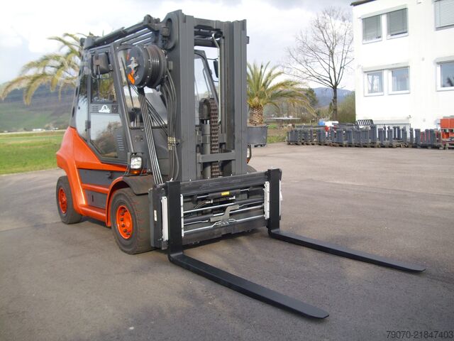 Carretilla elevadora Linde H60D-01-X396 TRIPLEX - ZVG/SS - KABINE/H