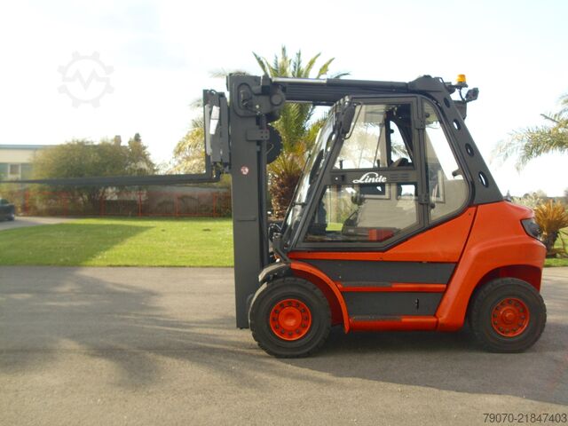 Carretilla elevadora Linde H60D-01-X396 TRIPLEX - ZVG/SS - KABINE/H