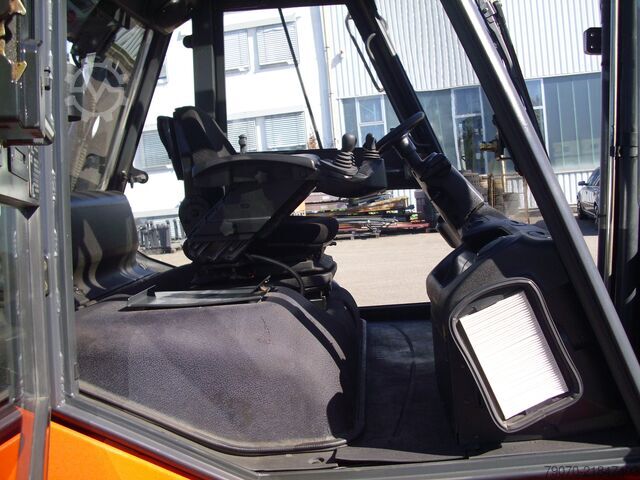 ön yükleyici forklift Linde H60D-01-X396 TRIPLEX - ZVG/SS - KABINE/H