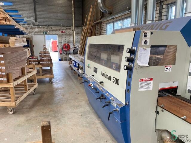 Fyra-sidig hyvelmaskin Weinig Unimat 500 2005 Weinig Unimat 500