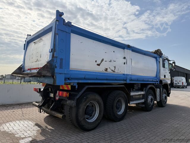üç taraflı damperli kamyon MAN 41.480 TGA KIPPER 20cbm 8x4 40Ton