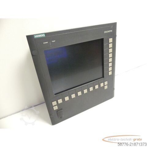 Componenta Siemens 6FC5203-0AF04-0AA0 Operator Panelfront OP 010S 10,4" SN:T-P12003047