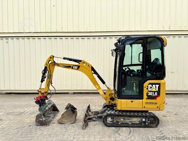 Μίνι εκσκαφέας CATERPILLAR 301.6 / 2019 BJ / 1.435 H / 2 x Löffel / MS01