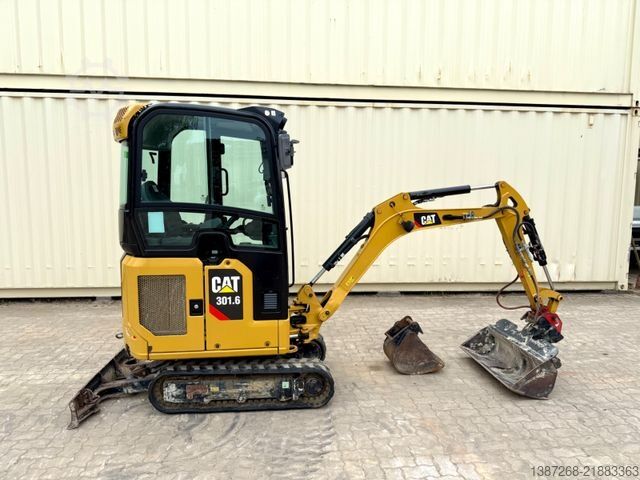 Μίνι εκσκαφέας CATERPILLAR 301.6 / 2019 BJ / 1.435 H / 2 x Löffel / MS01
