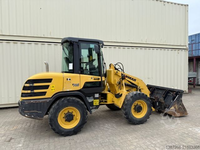 Încărcător pe roți YANMAR V70S Schwenklader / 2017 BJ / Schaufel + Gabel