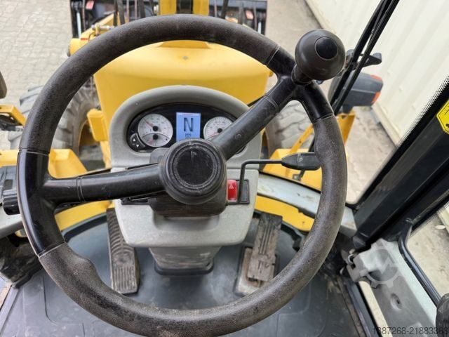 Încărcător pe roți YANMAR V70S Schwenklader / 2017 BJ / Schaufel + Gabel