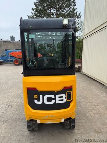Μίνι εκσκαφέας JCB 16C-1 / 2021 BJ / 806 H / 3 x Löffel