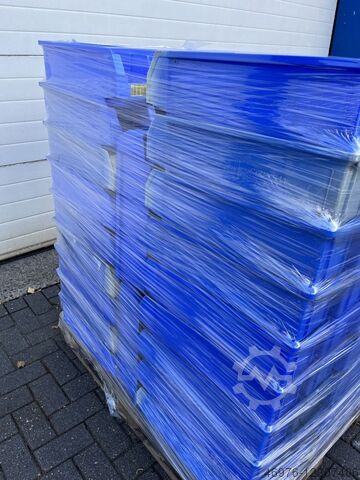 Opbergdozen Stapelboxen Krat SSI Schäfer LF 511 G ZW/112 Stck. / blau Außenmaß: 500 x 156 x 143 mm