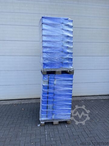 Opbergdozen Stapelboxen Krat SSI Schäfer LF 511 G ZW/112 Stck. / blau Außenmaß: 500 x 156 x 143 mm