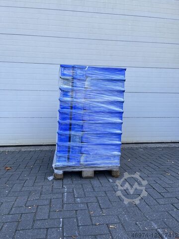 Opbergdozen Stapelboxen Krat SSI Schäfer LF 511 G ZW /1000 Stck./blau Außenmaß: 500 x 156 x 143 mm