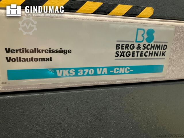 Κυκλικό πριόνι μετάλλων BERG & SCHMID VKS 370 VA